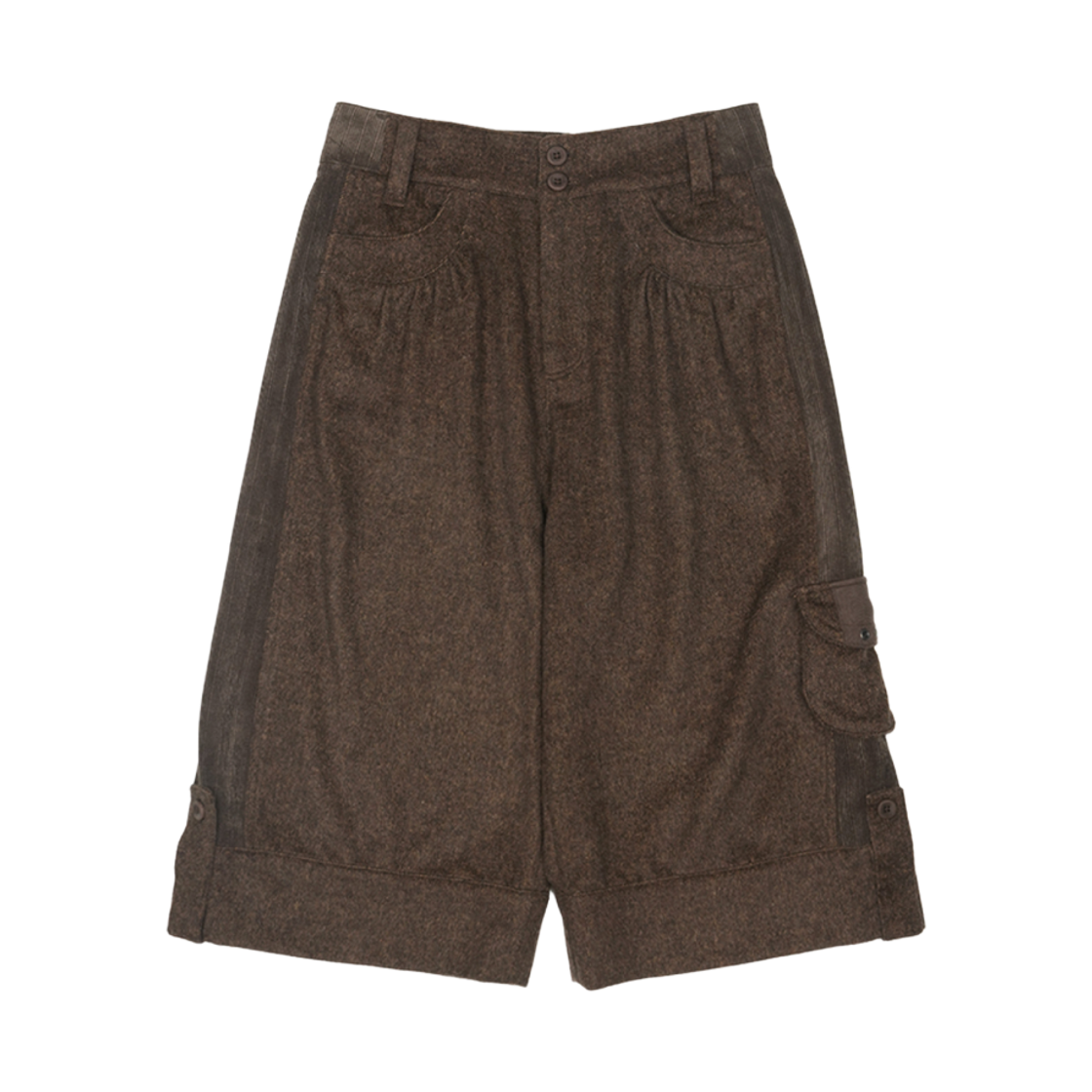 코이세이오 사이드 판넬 와이드 팬츠 브라운(COYSEIO Side Panel Wide Pants Brown) - 1