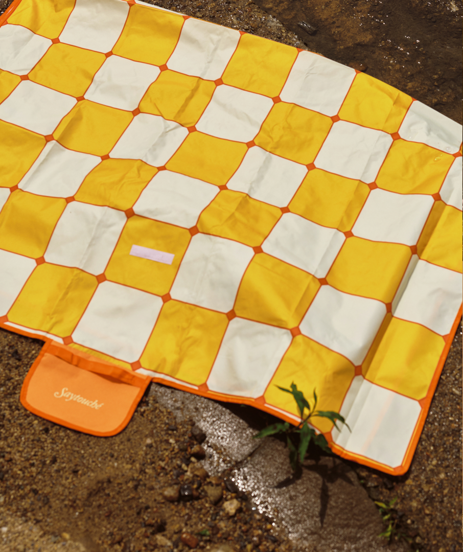 세이투셰 체커보드 피크닉 매트 2종(Say Touche Checkerboard Picnic Mat 2colors) - 5