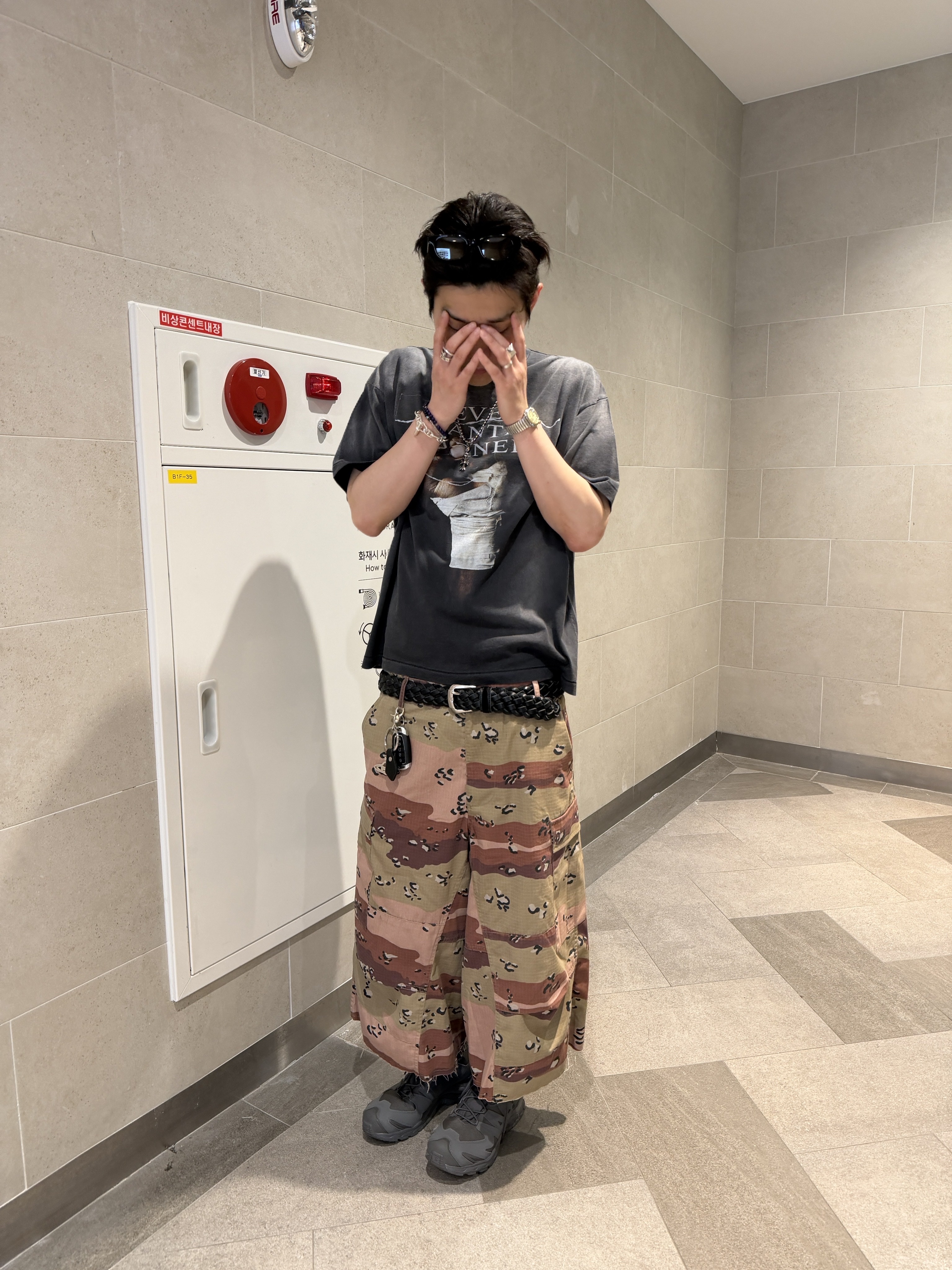 qualisartifexpereo Scavenger Shorts, Lash X Undermycar Virtuoso Jazzman Brown 착용 스타일 - 1
