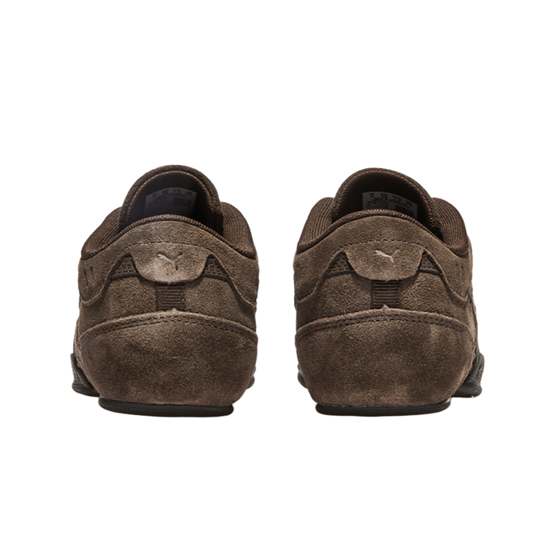 (W) 푸마 벨라 미나 스웨이드 스니커즈 초콜릿 검((W) Puma Bella Mina Suede Sneakers Chocolate Gum) - 3