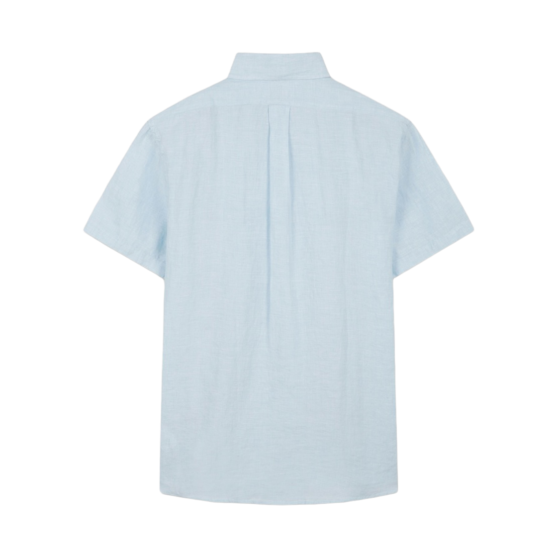 브룩스브라더스 린넨 솔리드 반팔 셔츠 블루(BrooksBrothers Linen Solid Short Sleeve Shirt Blue) - 2