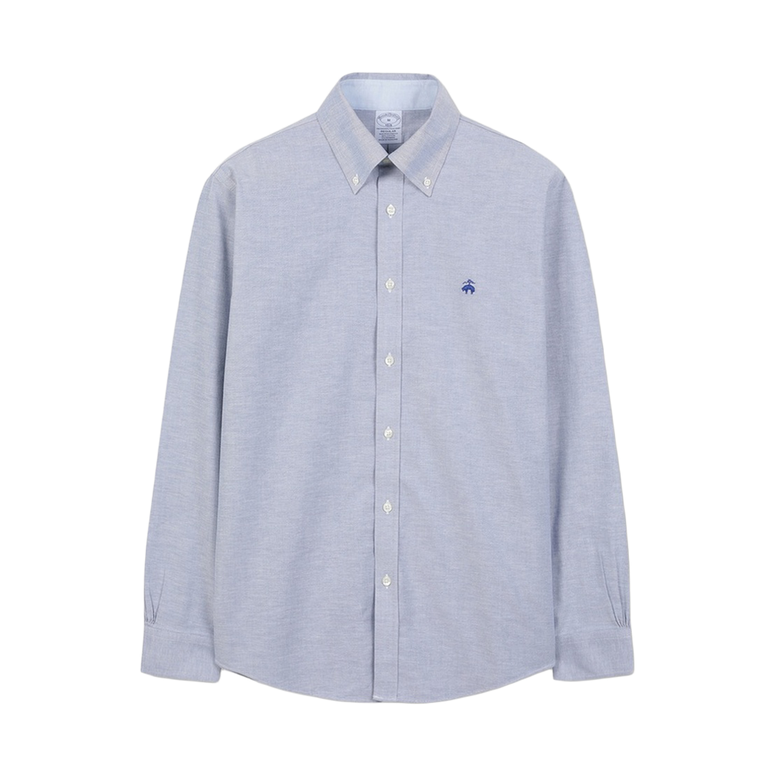 BBTHMN9965QGA BrooksBrothers Non-Iron Oxford Shirt Blue