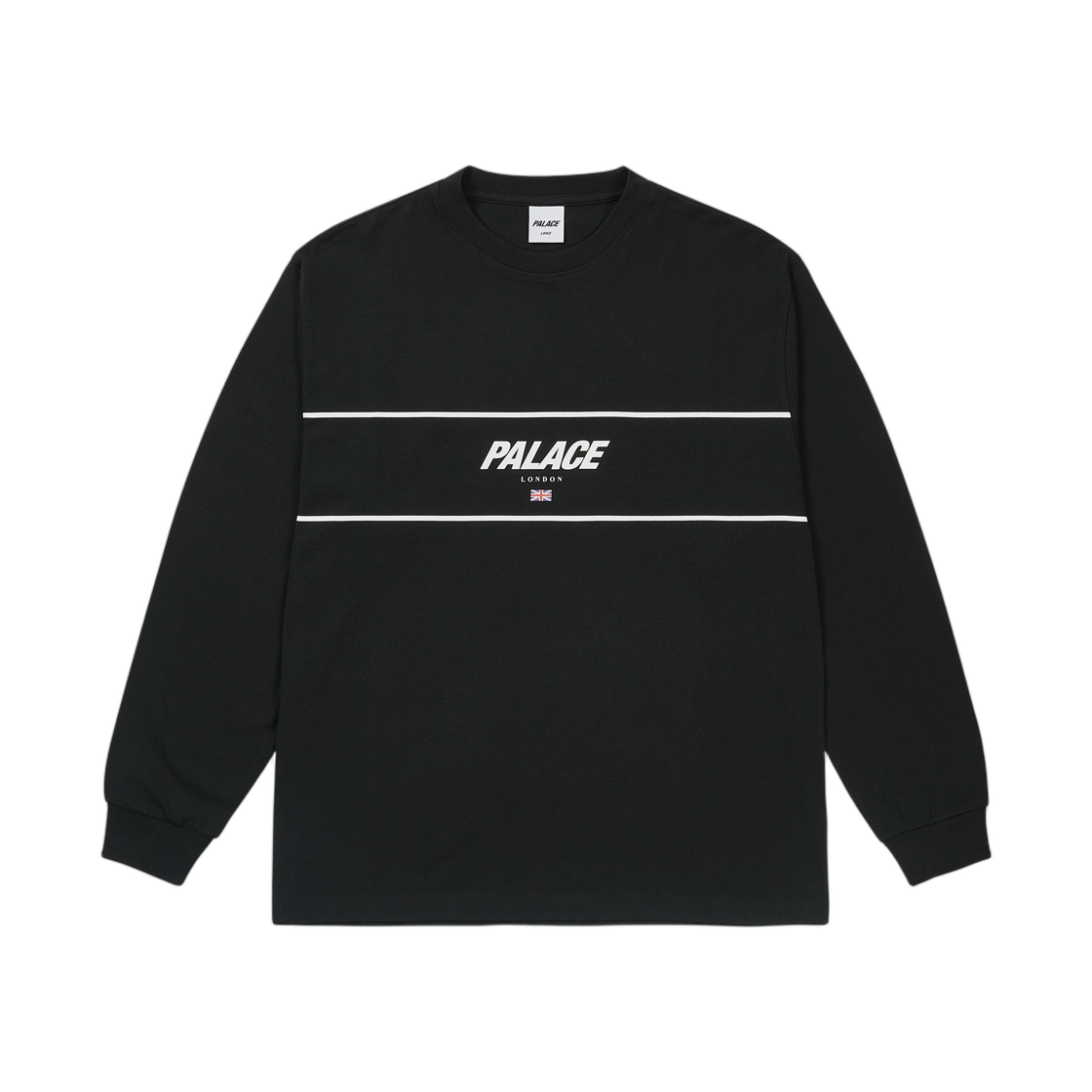 - Palace London Longsleeve Black - 26FW
