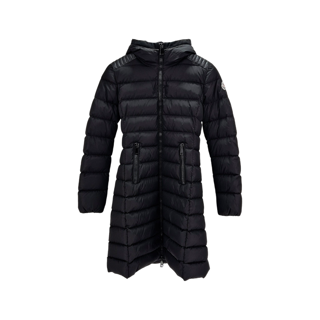 ITE5J3DT3GFS Moncler Taleb Women Long Down Jacket Black