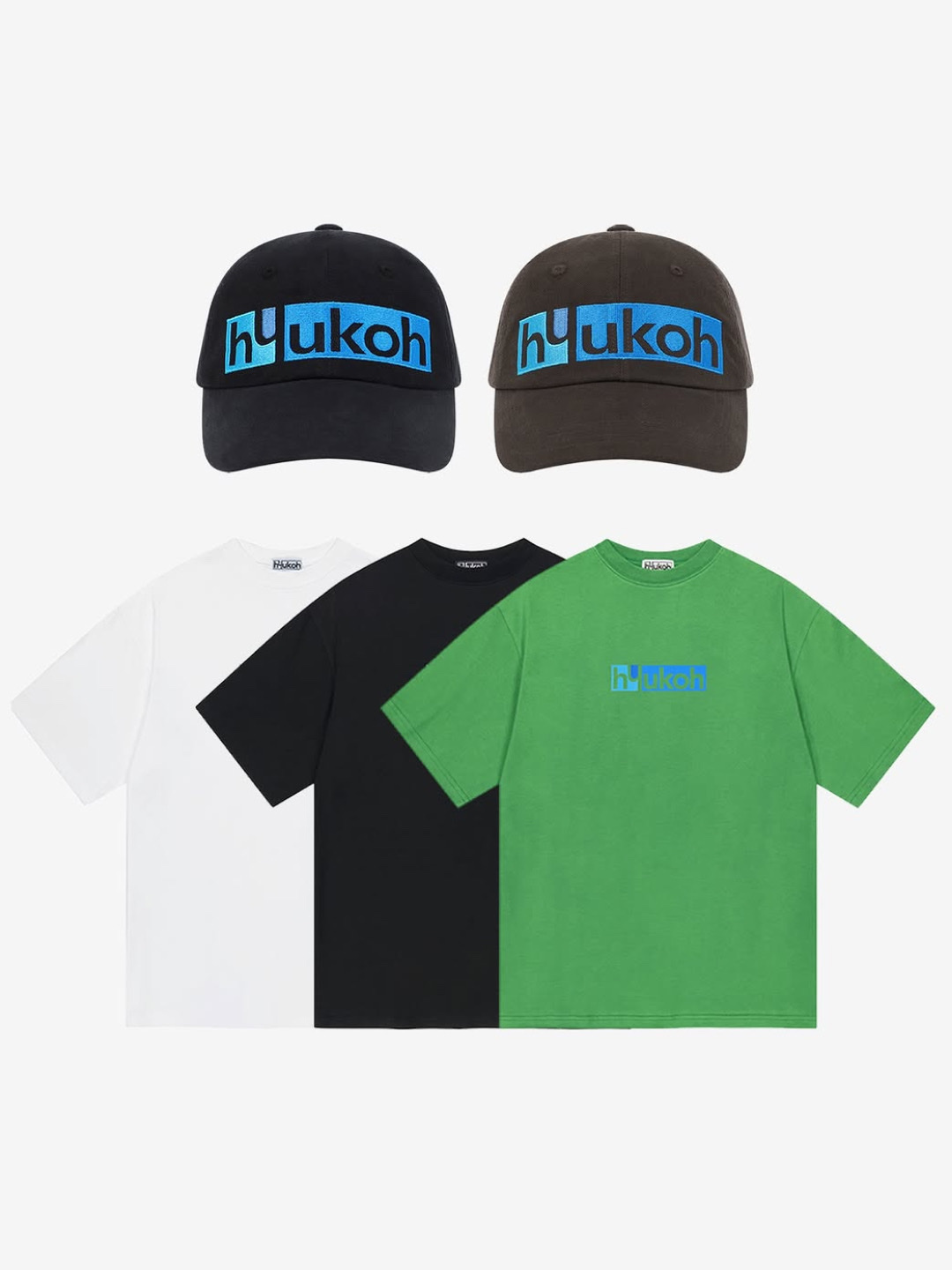 Hyukoh Logo Cap Brown, Hyukoh Logo Cap Black 착용 스타일 - 4