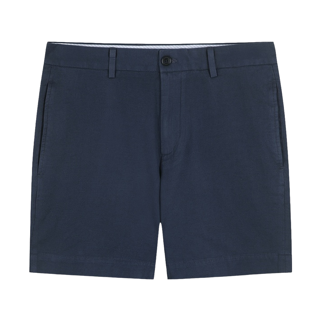 BBPSMN8960QGM BrooksBrothers Cotton Linen Shorts Navy