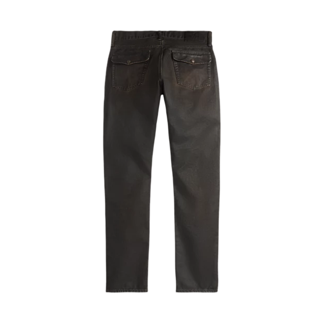 더블알엘 하이 슬림 코팅 블랙 진 코팅 블랙(Double RL High Slim Coated Black Jean Coated Black) - 2