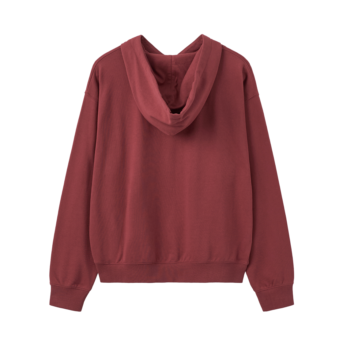세터 로렌 스몰 로고 리벳 후드 티셔츠 버건디(SATUR Loren Small Logo Rivet Hoodie Burgundy) - 2