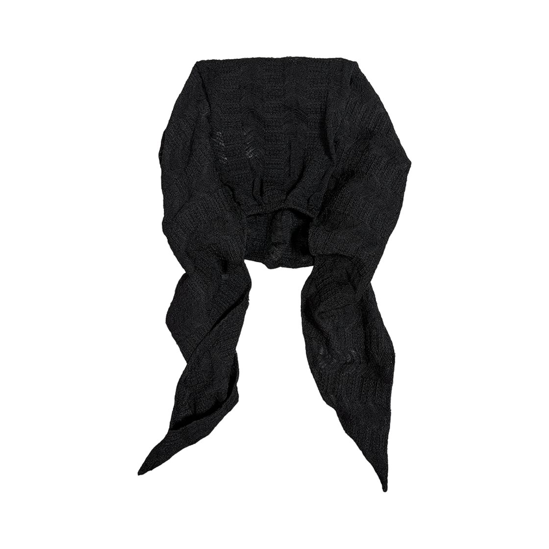 아오이로 리플 노마드 헤드랩 - 블랙(Aoiro Ripple Nomad Headwrap - Black) - 1