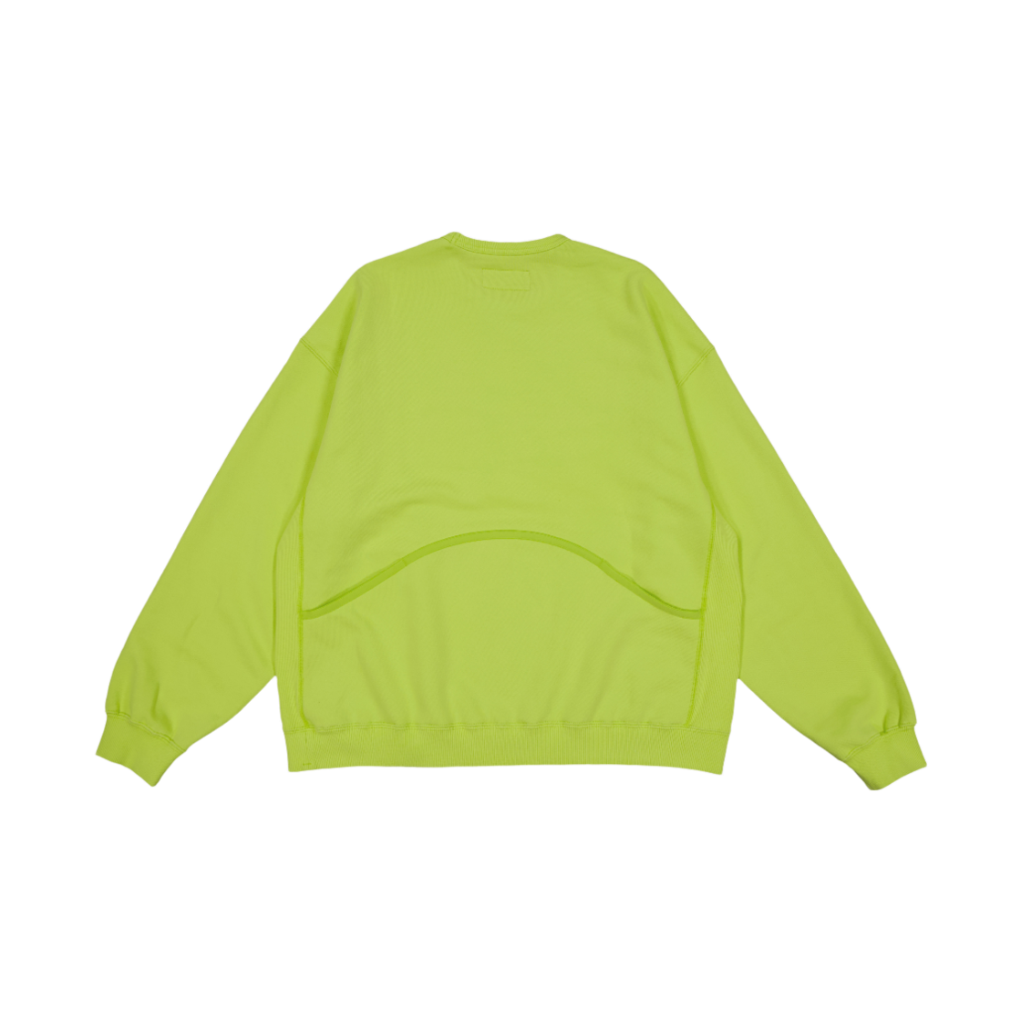 휴머러스 어카운트 웨이브 포켓 스웻 셔츠 세이프티 옐로우(humorous account Wave Pk Sw Shirt Safety Yellow) - 2