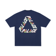 Palace Colour P3 T-Shirt Navy - 26FW