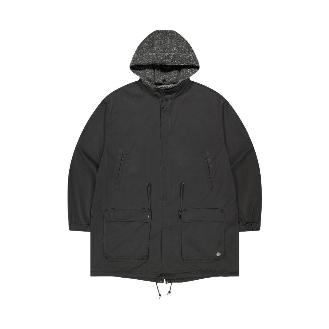 코이세이오 워시드 밀리터리 자켓 머드 차콜(COYSEIO Washed Military Jacket Mud Charcoal) - 1