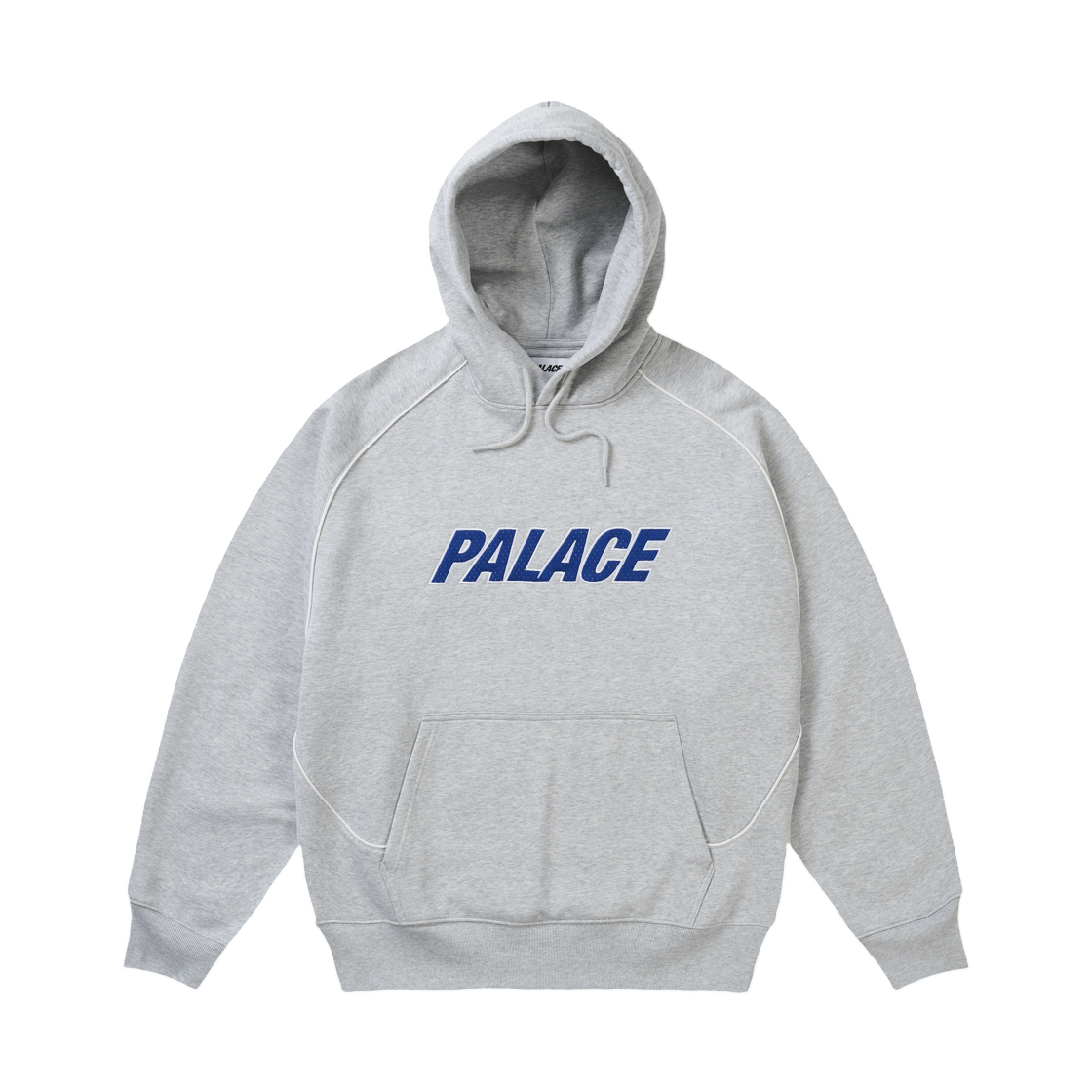 - Palace Line It Up Hood Grey Marl - 26FW
