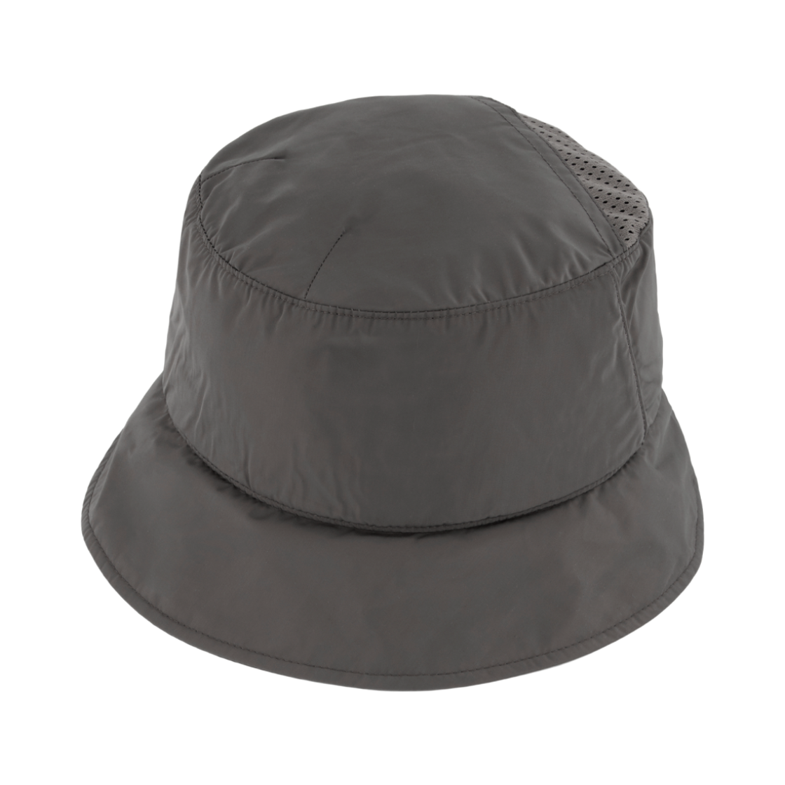 HM25SS-HT01 humorous account Airy Bucket Hat Steel Gray