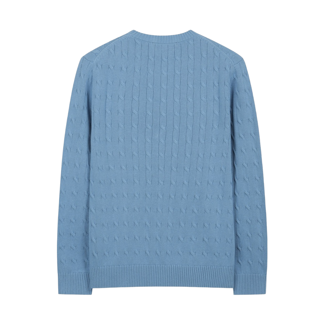 브룩스브라더스 코튼 케이블 크루넥 스웨터 라이트블루(BrooksBrothers Cotton Cable Crewneck Sweater Light Blue) - 2