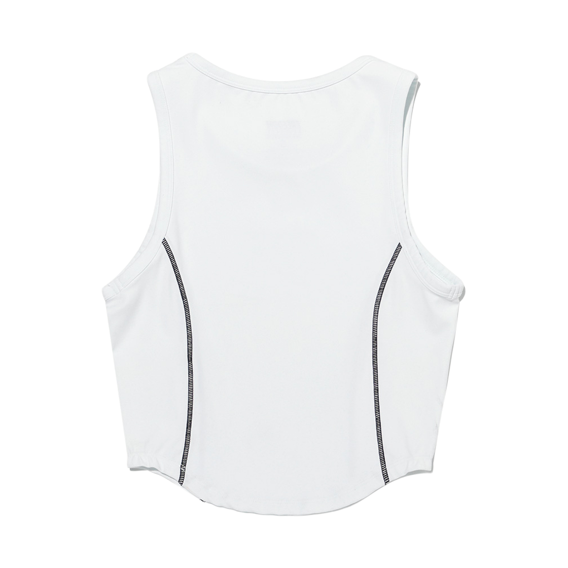 프리덤 심플 컨트라스트 포인트 탱크탑 화이트(FREEDOM Simple Contrast Point Tank Top White) - 2
