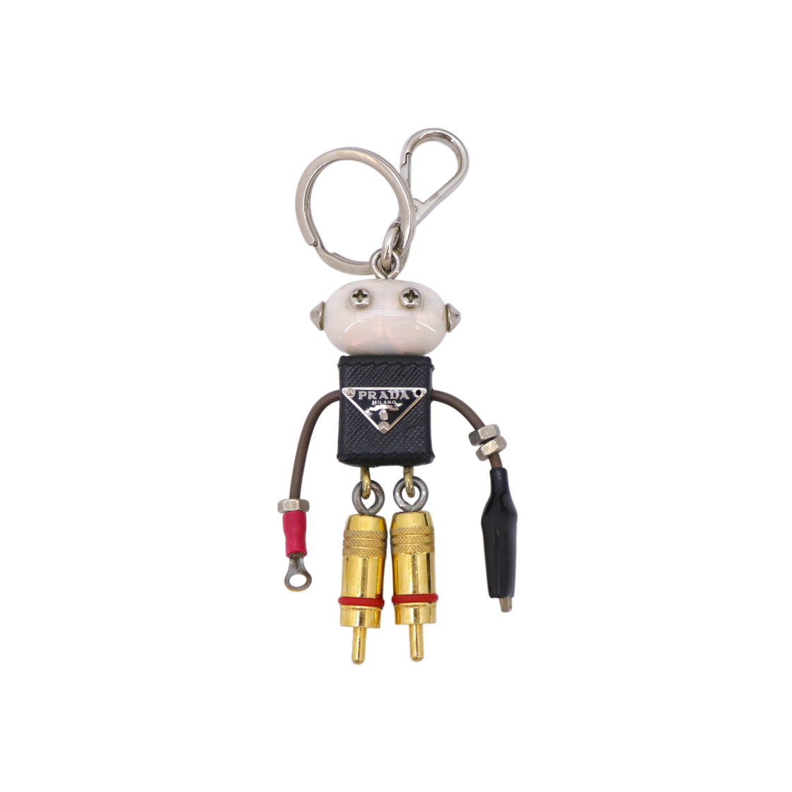 IT5PSU5WBHW6 Prada Edward Robot Keychain 1AP615