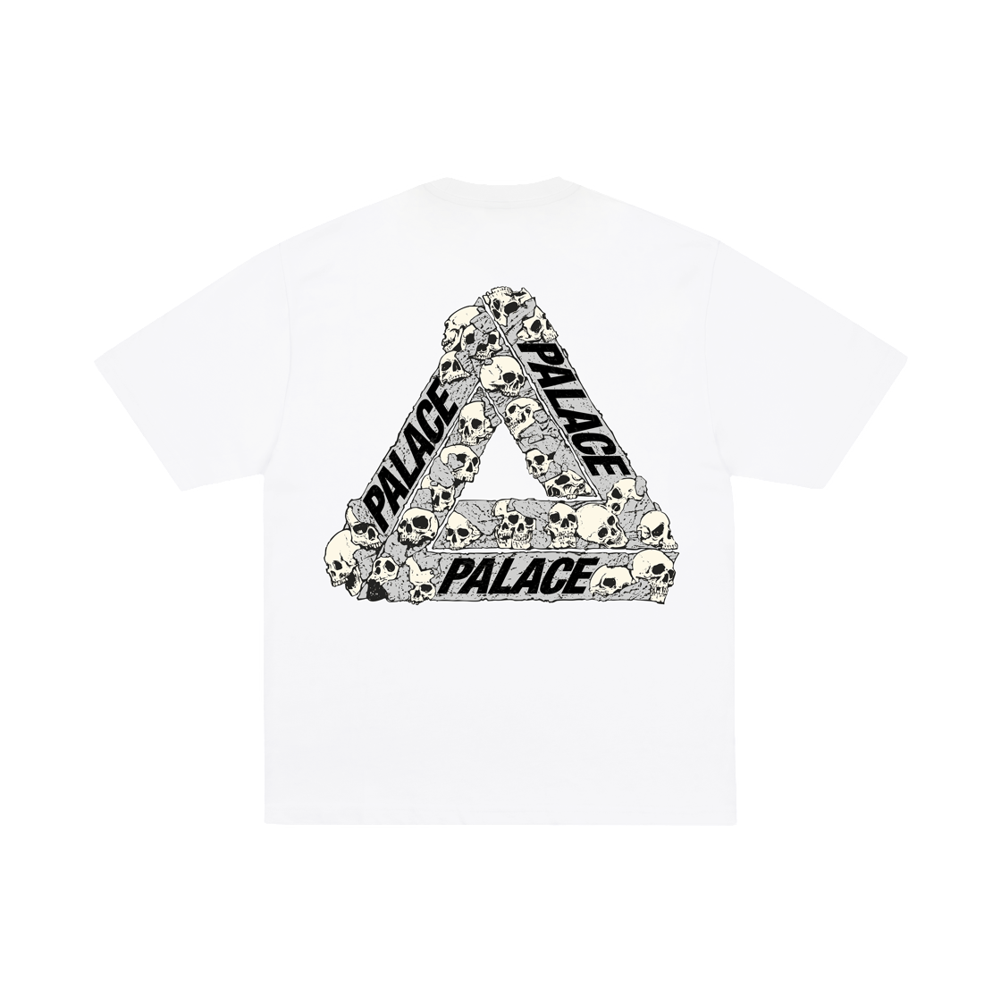팔라스 스컬 트라이 티셔츠 화이트 - 26FW(Palace Skull Tri T-Shirt White - 26FW)