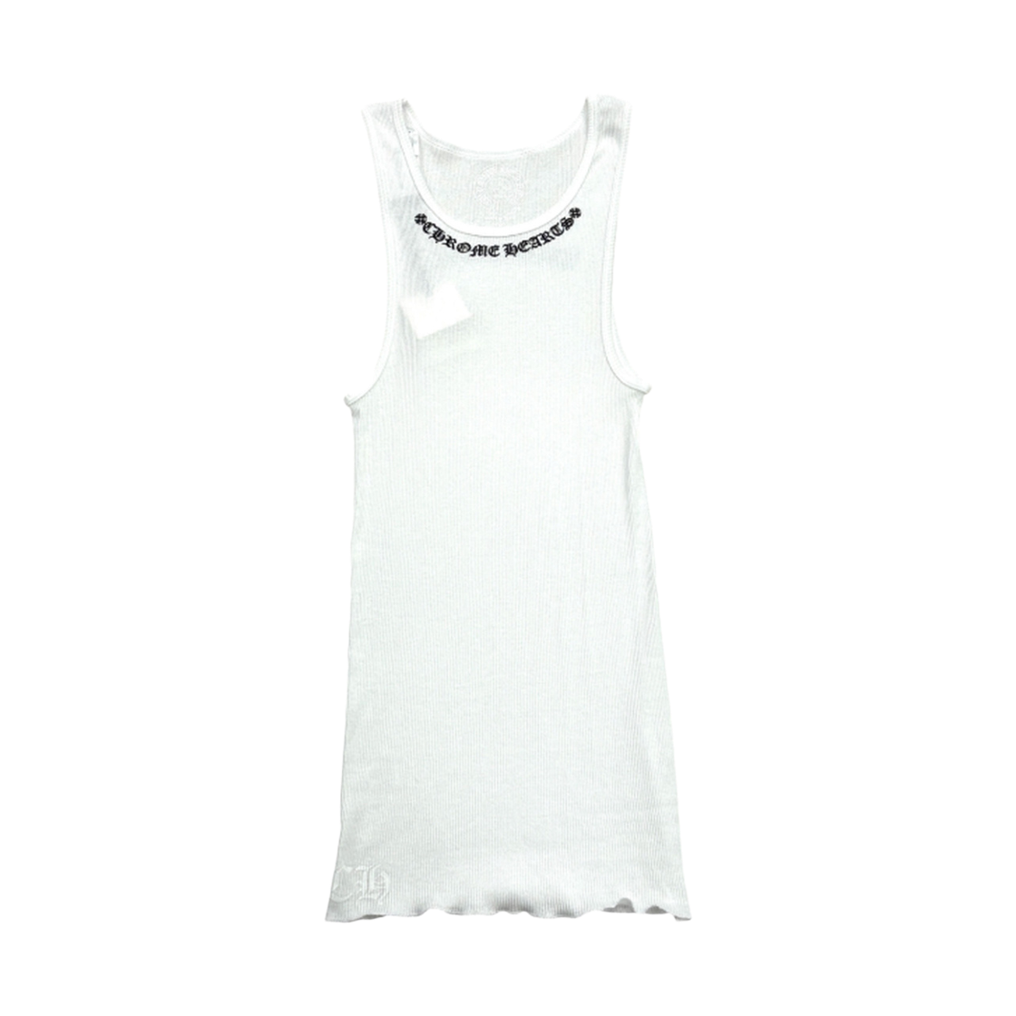 970014 the dosan_ Chrome Hearts Neck Lettering Sleeveless Top