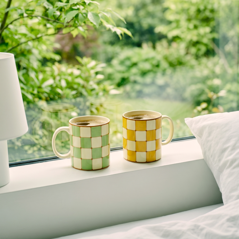 세이투셰 체커보드 머그 2종(Say Touche Checkerboard Mug 2colors) - 3