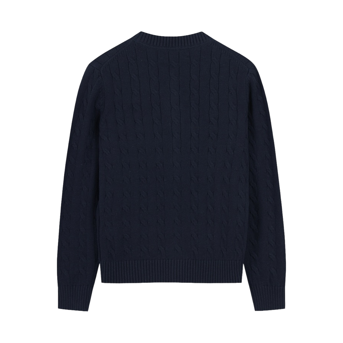 브룩스브라더스 여성 코튼 케이블 가디건 다크네이비(BrooksBrothers Women's Cotton Cable Cardigan Dark Navy) - 2