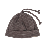 COYSEIO Braided Fleece Beanie Ash Brown