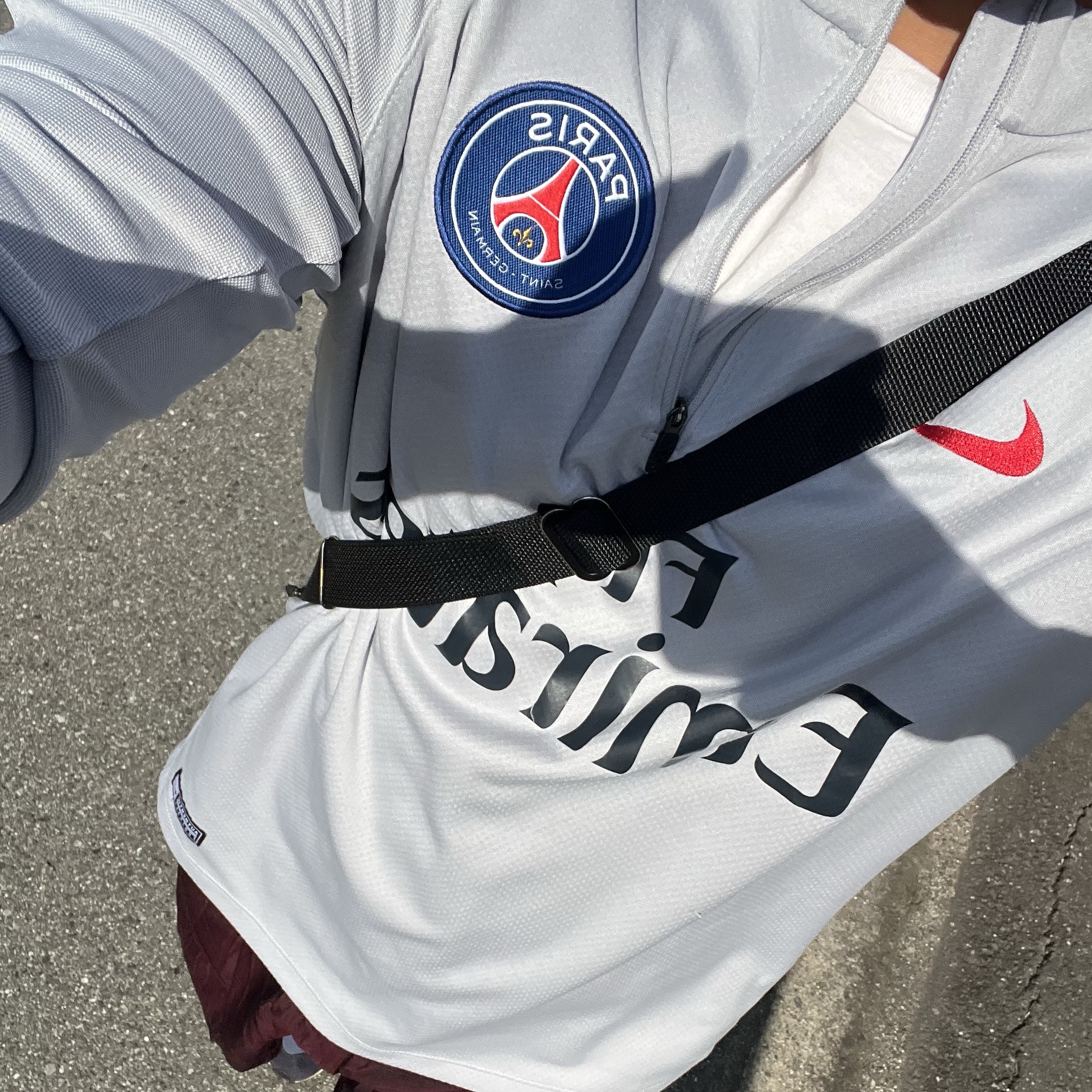 Nike England 2026 Stadium Home Dri-Fit Football Replica Jersey White Speed Red (IB5290-100) (Non Marking Ver.) 착용 스타일 - 2