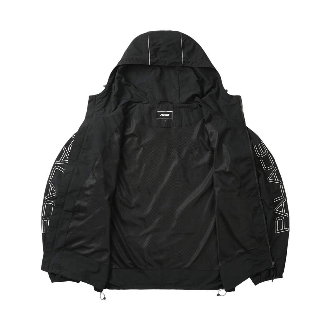팔라스 파이프드 쉘 자켓 블랙 - 26FW(Palace Piped Shell Jacket Black - 26FW) - 2