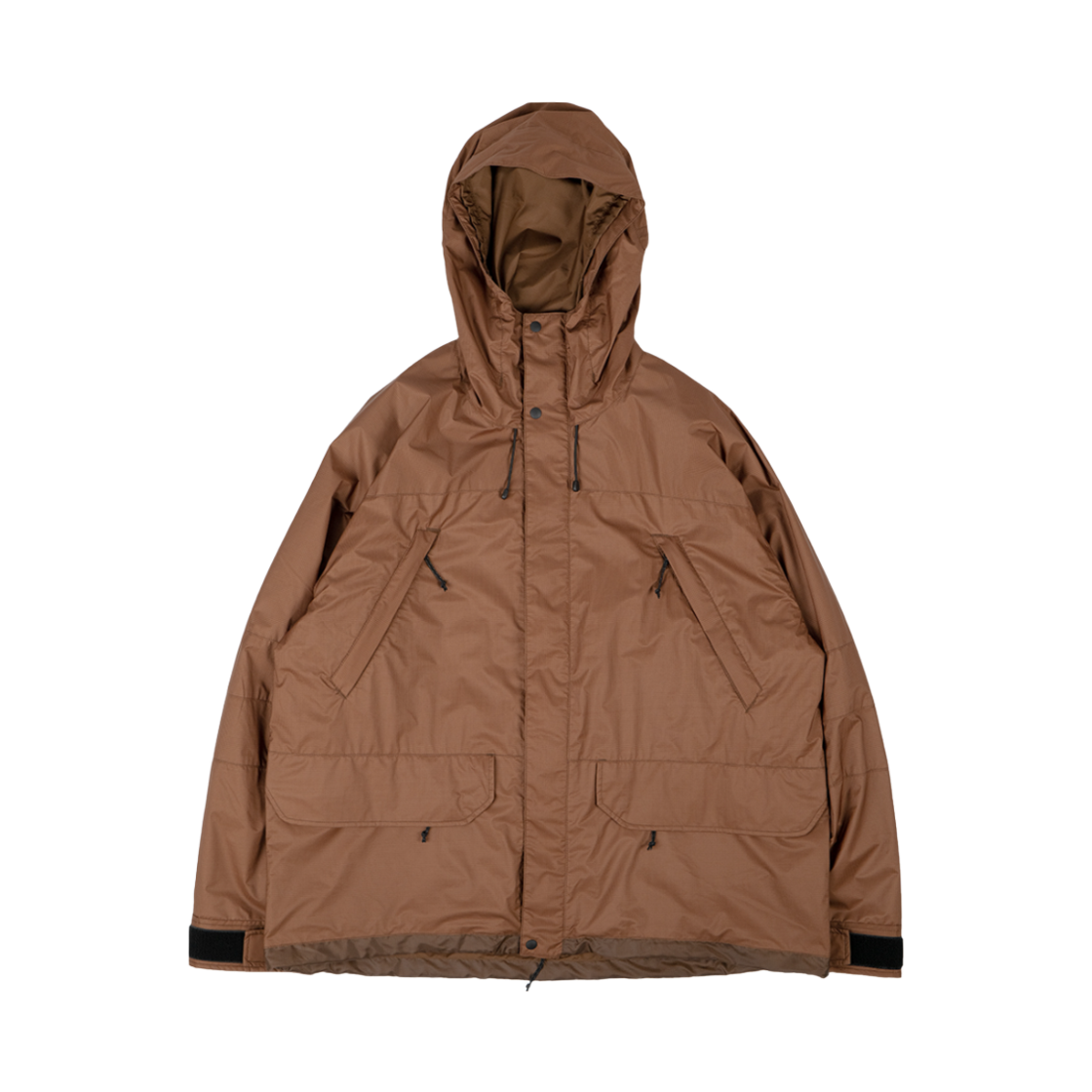 HM24AW-JP02 humorous account Town Parka Brown