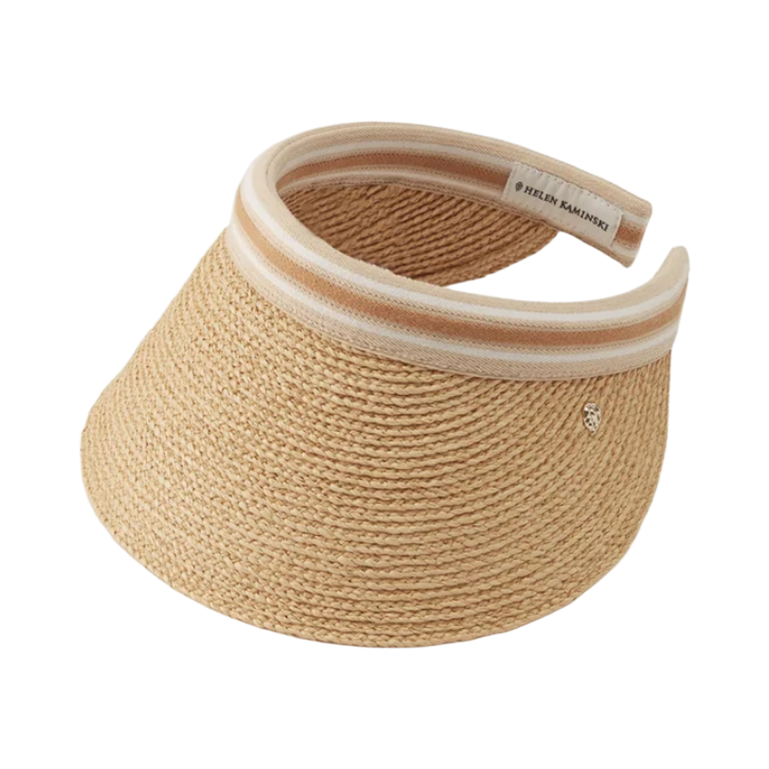 (W) 헬렌 카민스키 비앙카 12 내츄럴 누가 스트라이프((W) Helen Kaminski Bianca 12 Natural Nougat Stripe)