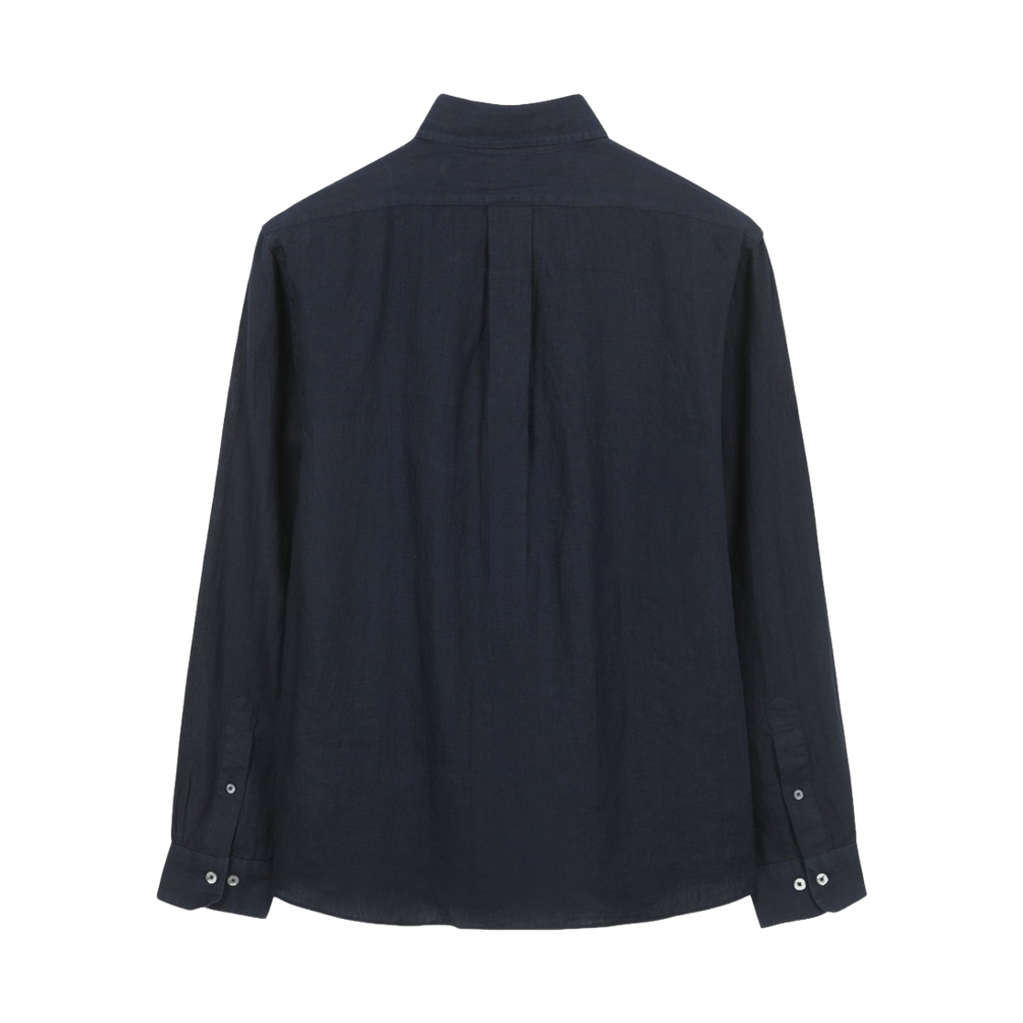 브룩스브라더스 린넨 솔리드 셔츠 네이비(BrooksBrothers Linen Solid Shirt Navy) - 2