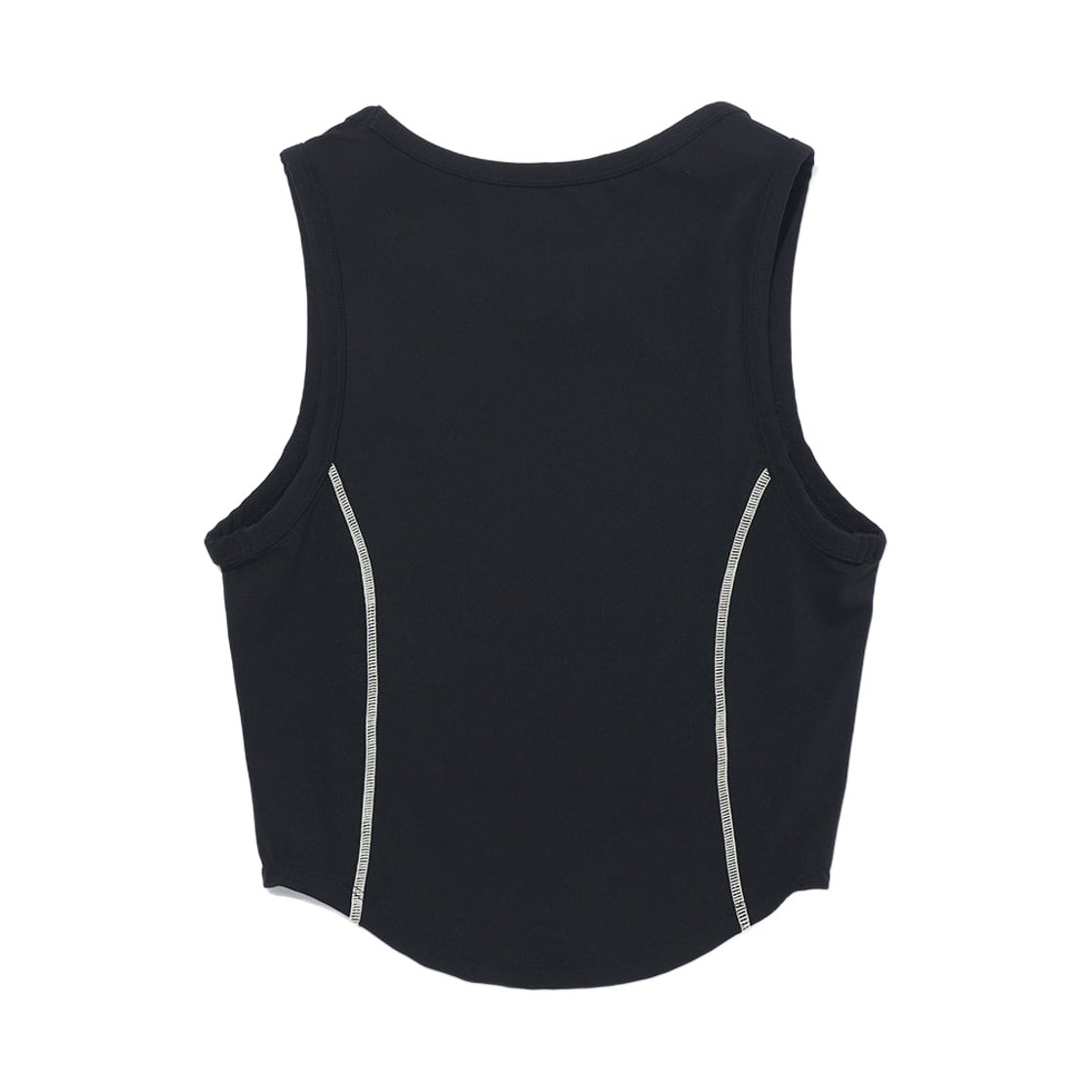 프리덤 심플 컨트라스트 포인트 탱크탑 블랙(FREEDOM Simple Contrast Point Tank Top Black) - 2