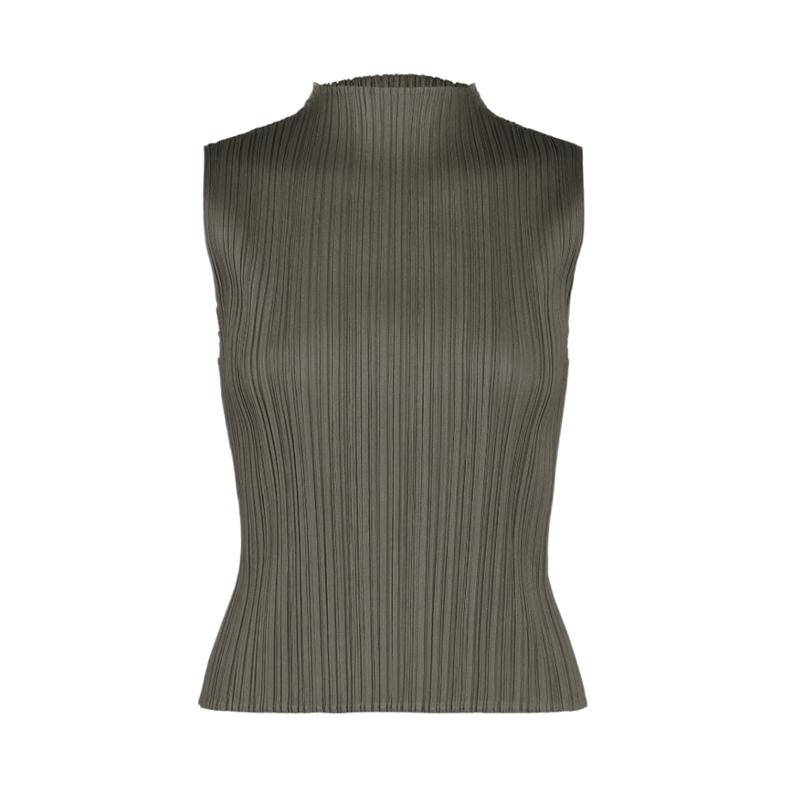 PP63-JK121-17 / PP68-JK121-17 (W) Pleats Please Issey Miyake MC August Sleeveless Top Charcoal