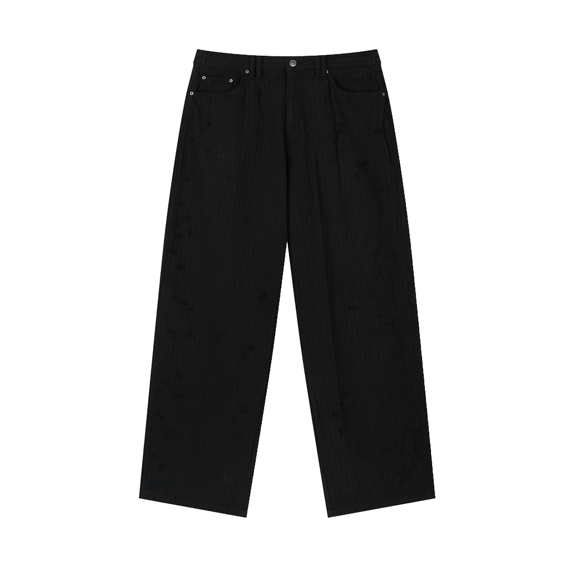 엔드릭스 피어스 스트라이프 데님 팬츠 블랙(EDLIX Pierce Stripe Denim Pants Black)