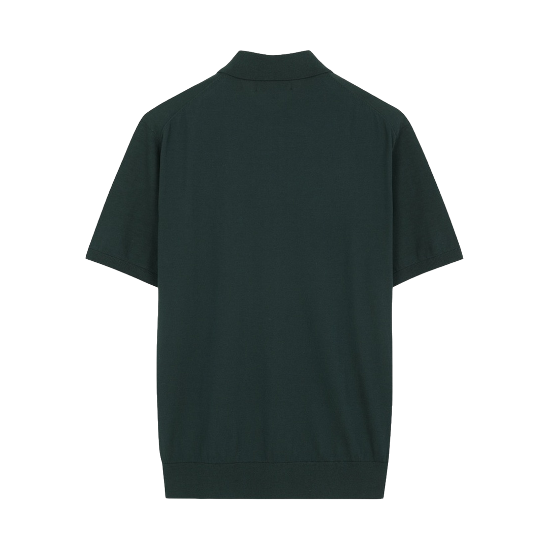 브룩스브라더스 온라인단독 코튼 폴로 반팔 스웨터 다크그린(BrooksBrothers Online Exclusive Cotton Polo Short Sleeve Sweater Dark Green) - 2