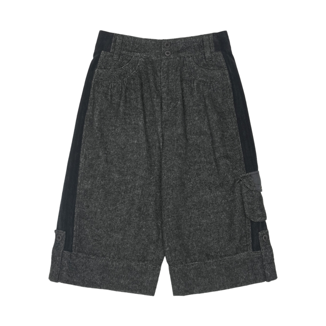 코이세이오 사이드 판넬 와이드 팬츠 다크 그레이(COYSEIO Side Panel Wide Pants Dark Grey)