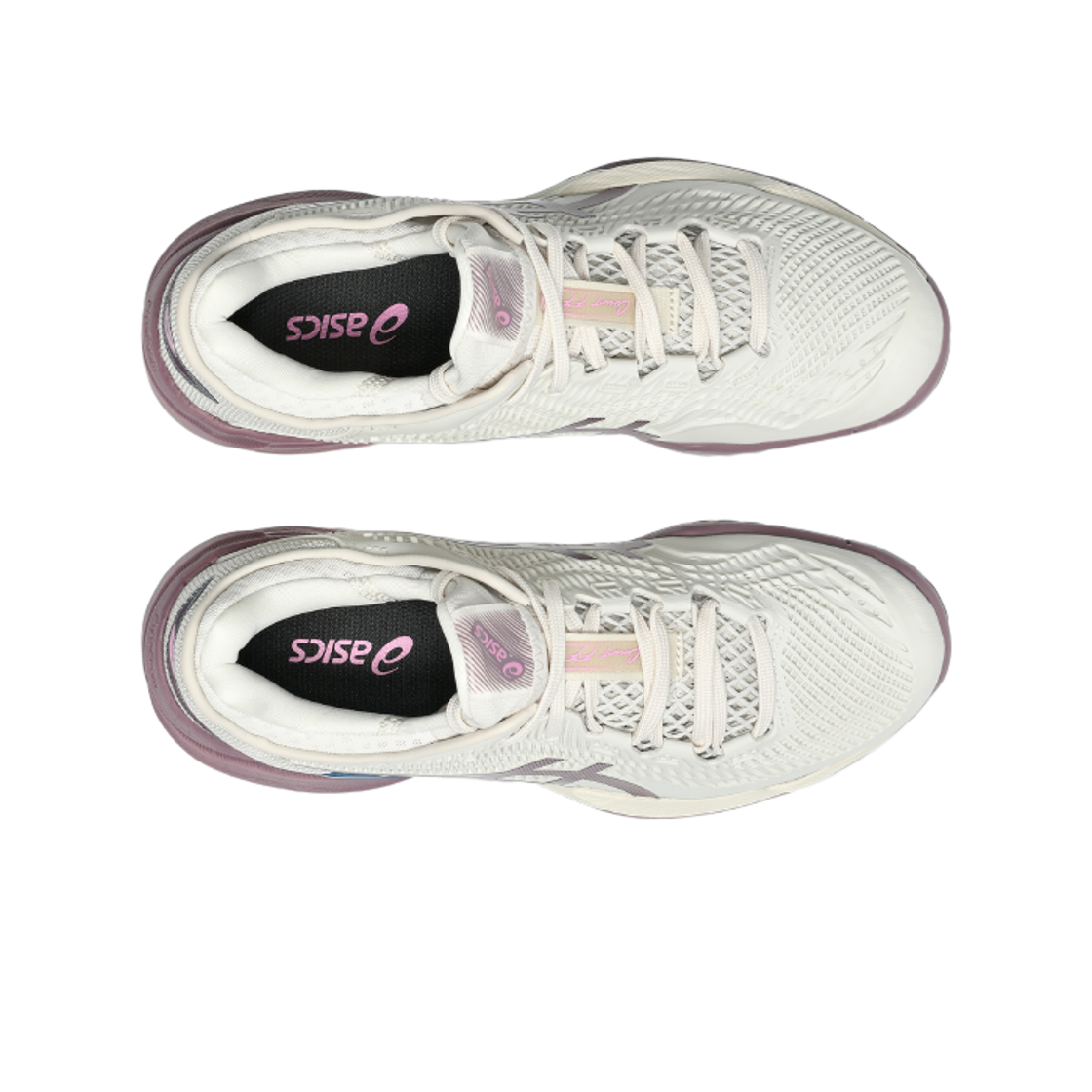 (W) 아식스 코트 FF 3 소프트 오트 더스티 모브((W) Asics Court FF 3 Soft Oat Dusty Mauve) - 2