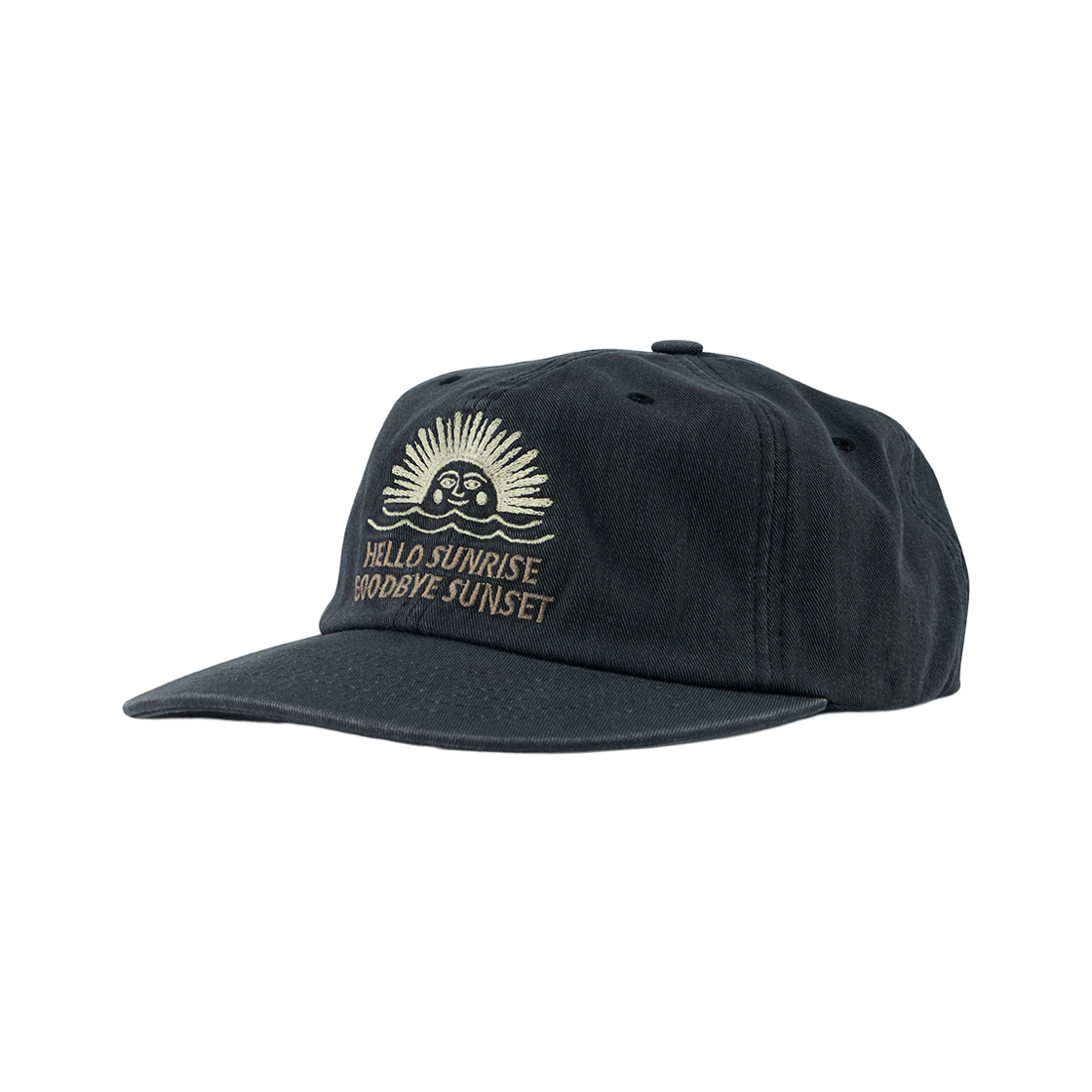 헬로선라이즈 90s 로고 6패널 캡 차콜(Hello Sunrise 90s Logo 6Panel Cap CHARCOAL) - 2