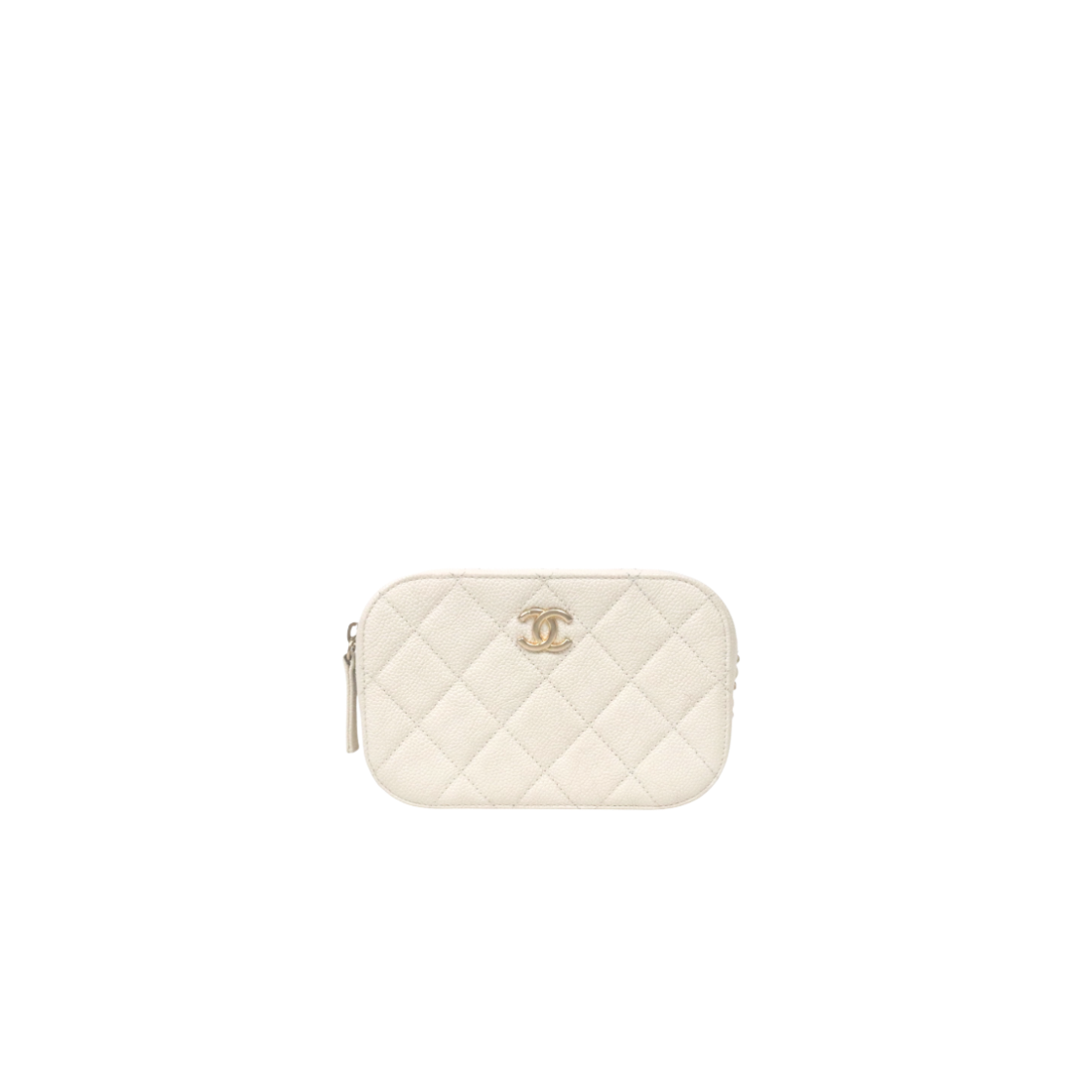 ITMTKHRK5QG4 Chanel Beige Caviar Leather Belt Bag D-A63896