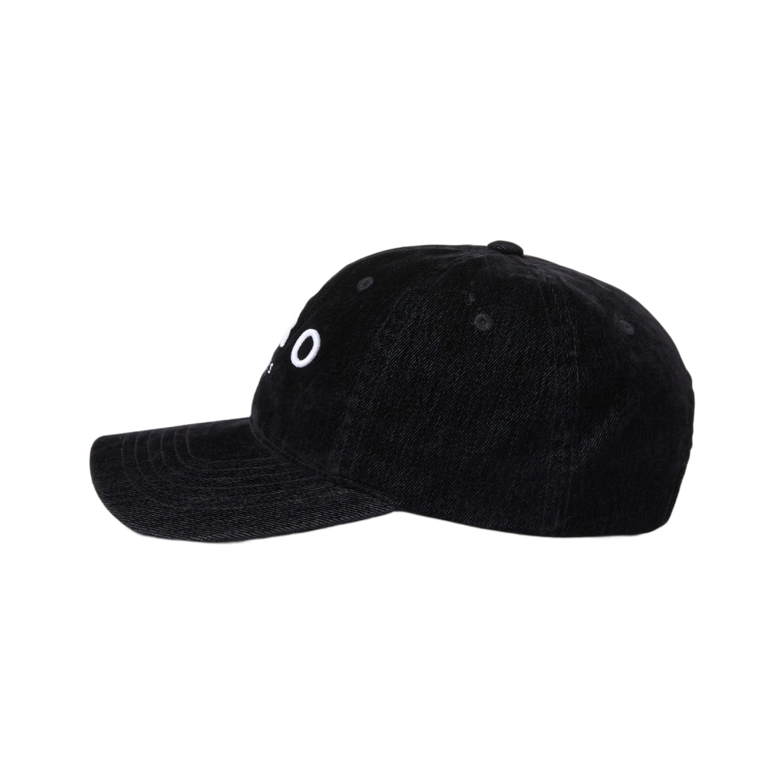 이로 블뢰 벨벳 데님 볼캡 블랙(Iro Bleu Velvet Denim Ball Cap Black) - 4