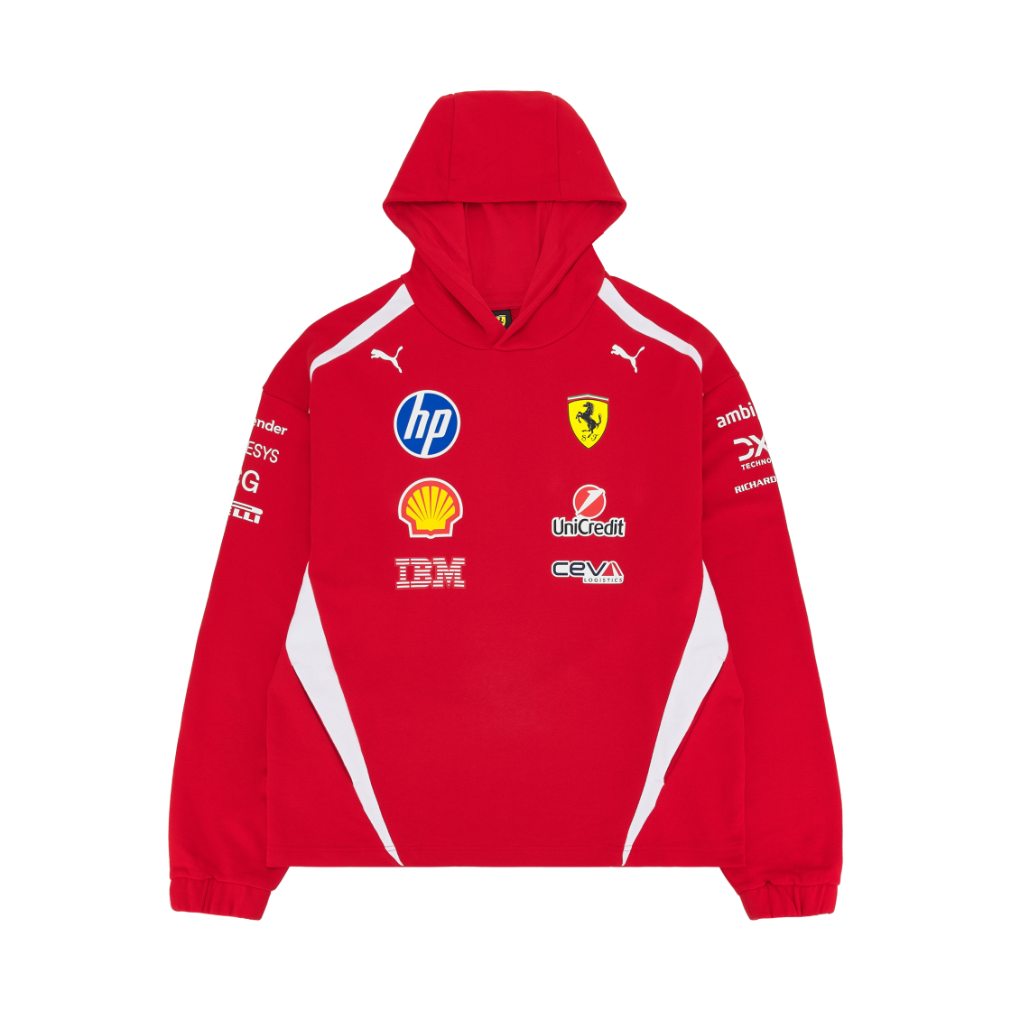 스쿠데리아 페라리 x 푸마 레플리카 드라이버스 후디 레드(Scuderia Ferrari x Puma Replica Driver's Hoodie Red) - 1