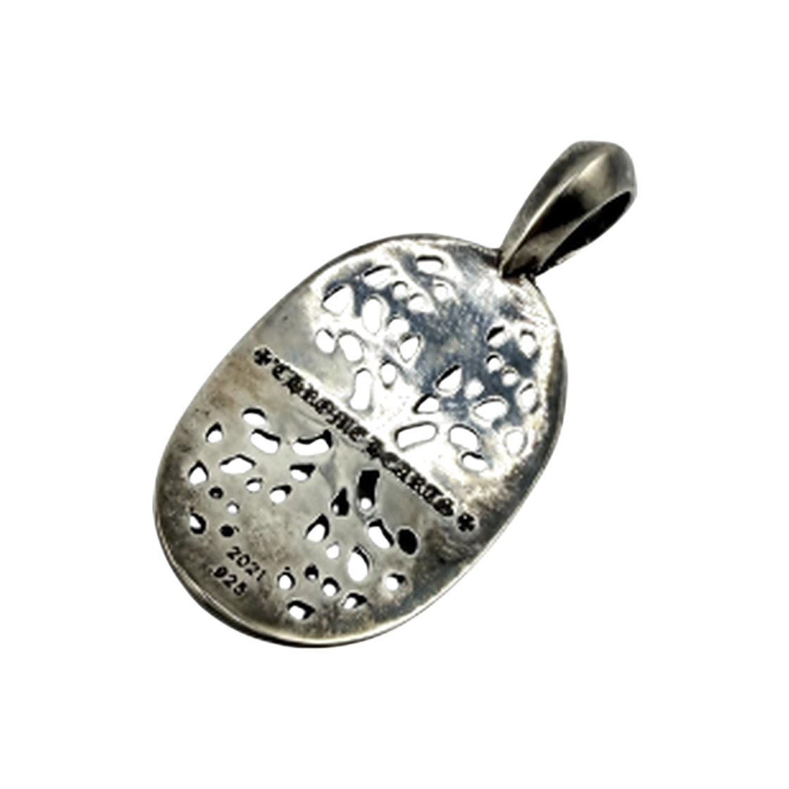 더도산 크롬하츠 오발 팬던트 실버(the dosan_ Chrome Hearts Oval Pendant Silver) - 2