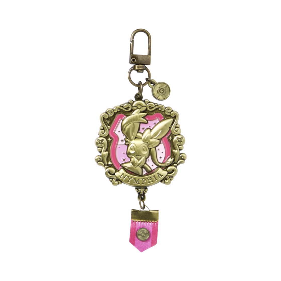 - Pokemon Store Eternal Antique Metal Metal Keyring Sylveon