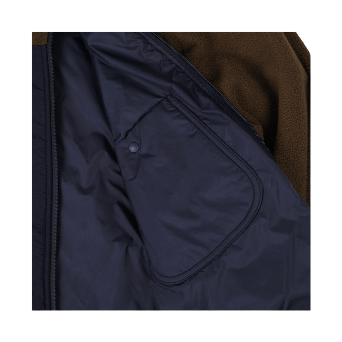 휴머러스 어카운트 피시유 플리스 점퍼 다크 브라운(humorous account Pcu Fleece Jumper Dark Brown) - 5