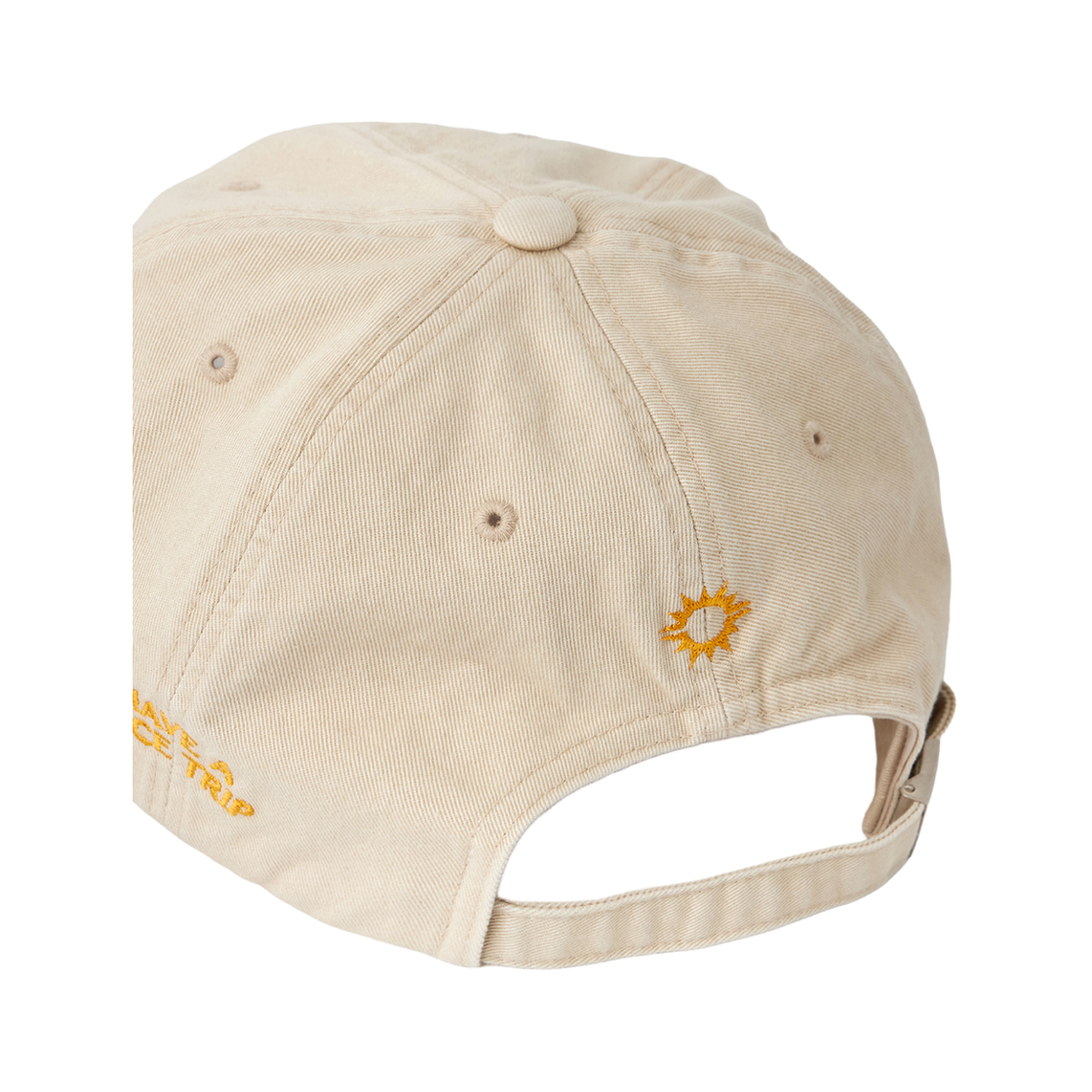 헬로선라이즈 H 로고 코튼 볼 캡 베이지(Hello Sunrise H Logo Cotton Ball Cap Beige) - 5