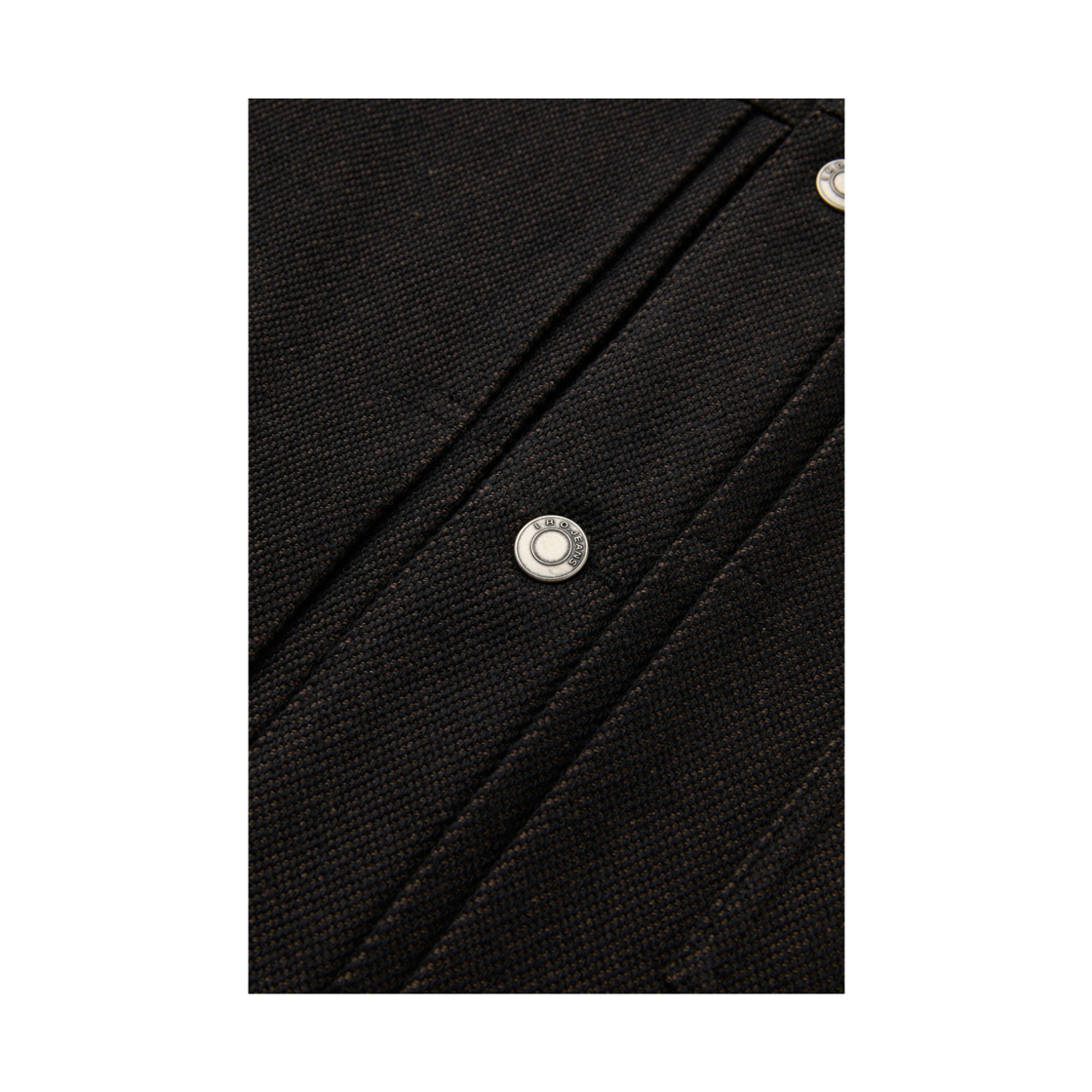 이로 로뷔스트 투톤 면 트윌 트러커 자켓 블랙(Iro Robuste Two-Tone Cotton Twill Trucker Jacket Black) - 6