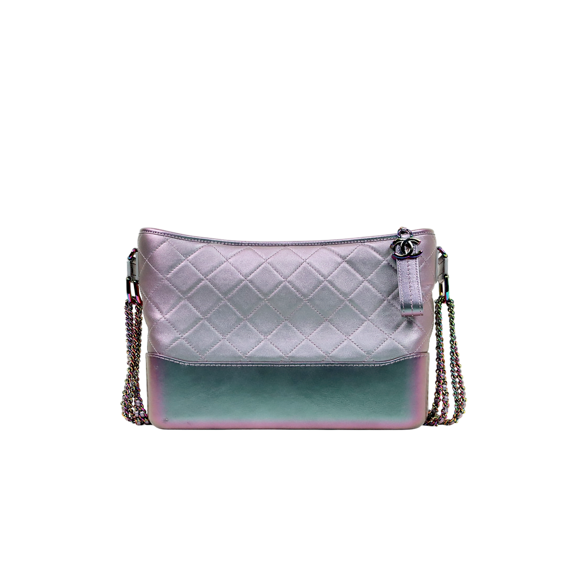 IT2ILO4PGEUT Chanel Iridescent Gabrielle Hobo Bag D-A62496