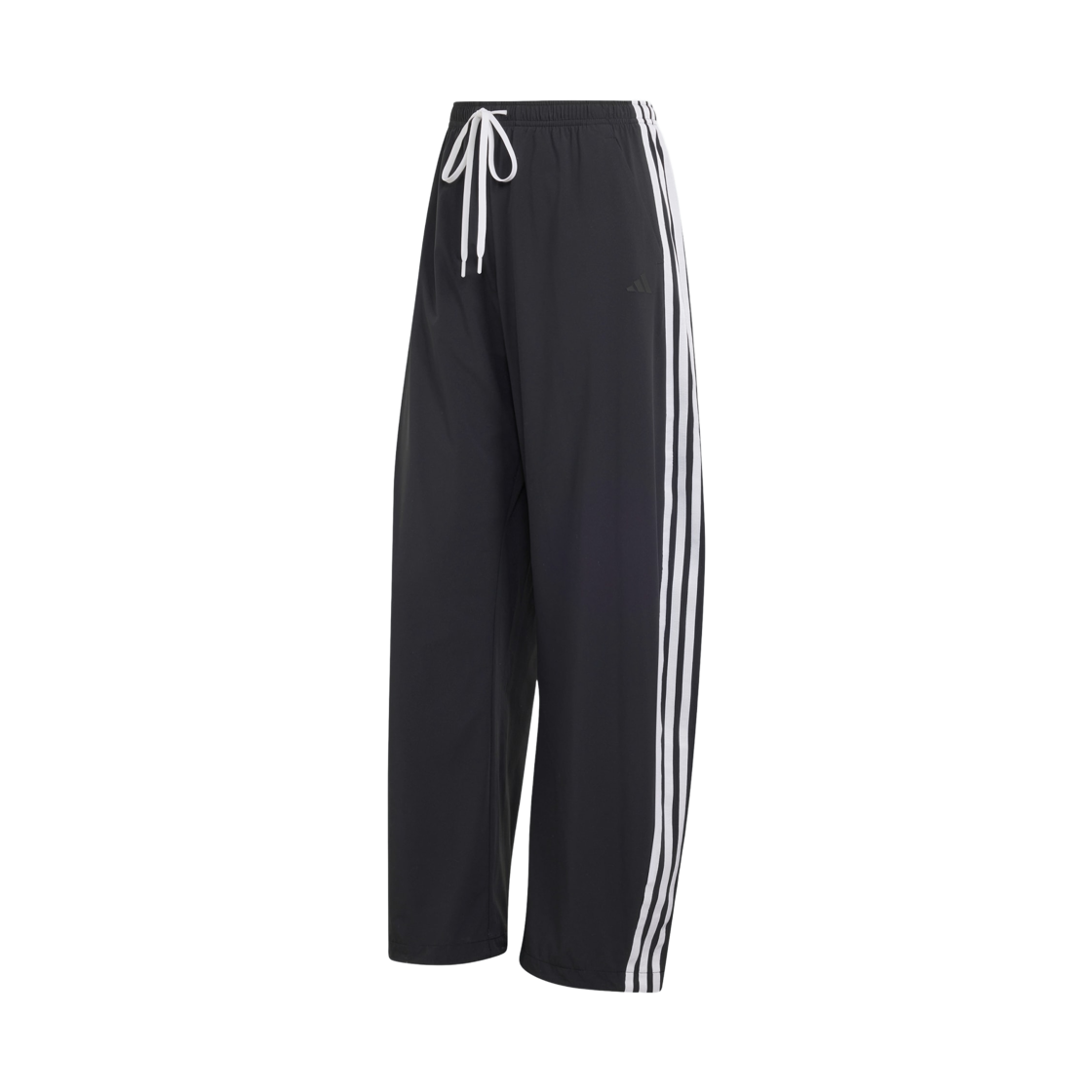 KX6695 (W) Adidas Dance Woven See Through Pants Black - KR Sizing