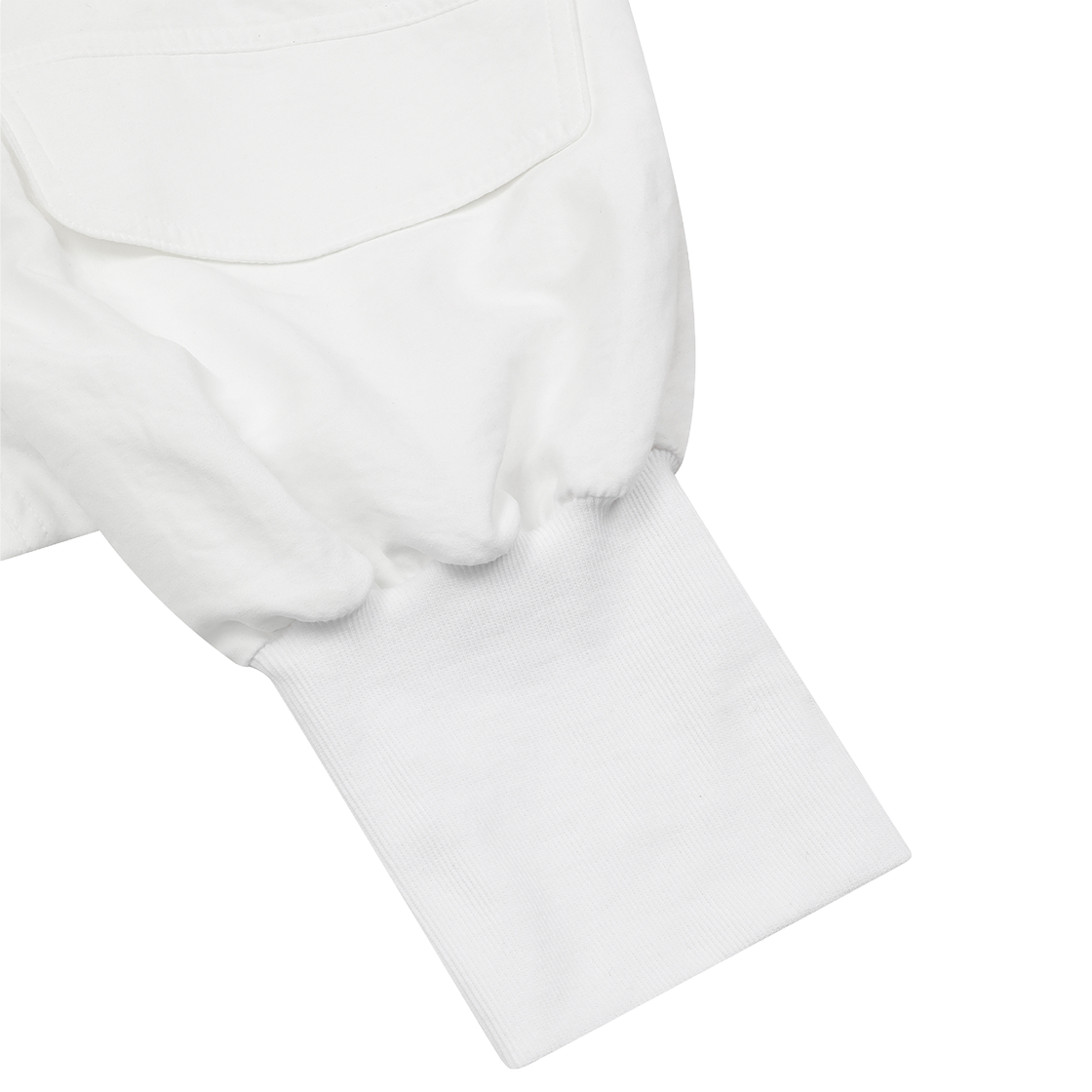 구미코 샌드 워시드 카프리 반바지 화이트(9umiko Sand Washed Capri Short Pants White) - 4