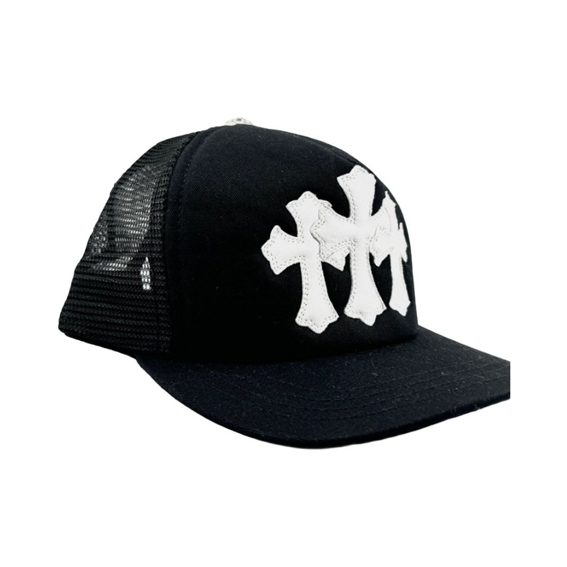 더도산 크롬하츠 3패치 매쉬캡(the dosan_ Chrome Hearts 3 Patches Cross Mesh Cap) - 2
